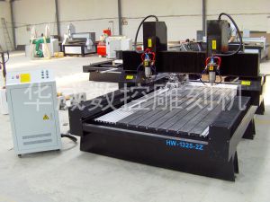漳州漳浦县双头立体多功能石材雕刻机HW-1325-2Z
